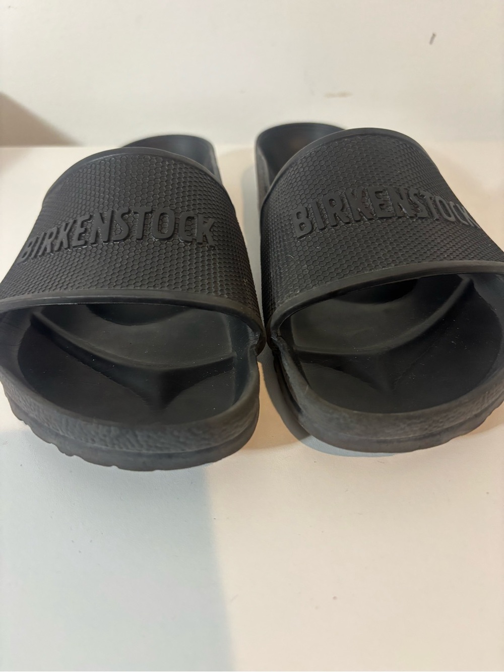 Birkenstock Barbados Essentials Black Unisex Slide Sandals Casual Summer - Picture 2 of 8